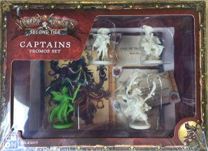 Rum & Bones: Second Tide – Captains Promos Set board game cover