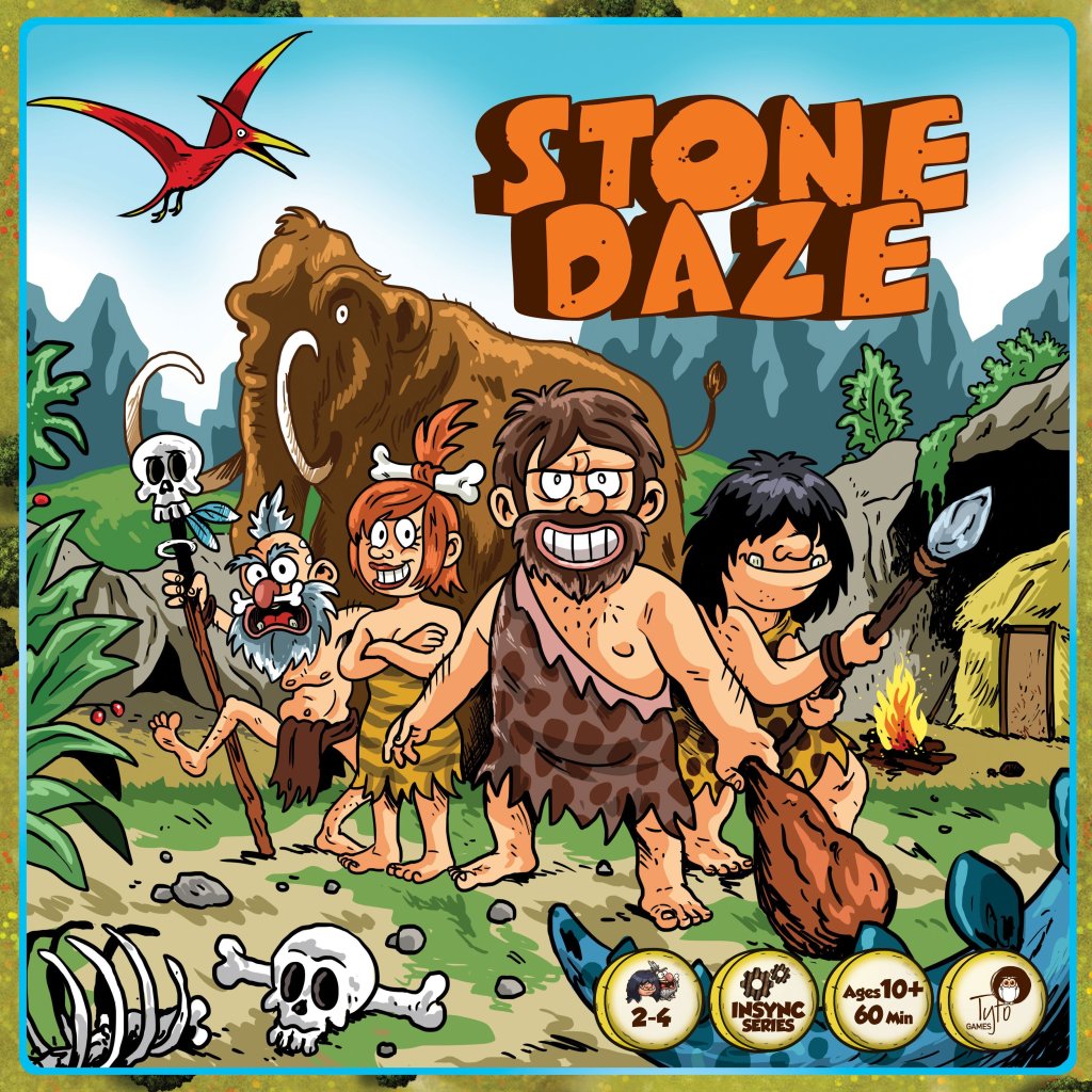 Stone Daze board game cover