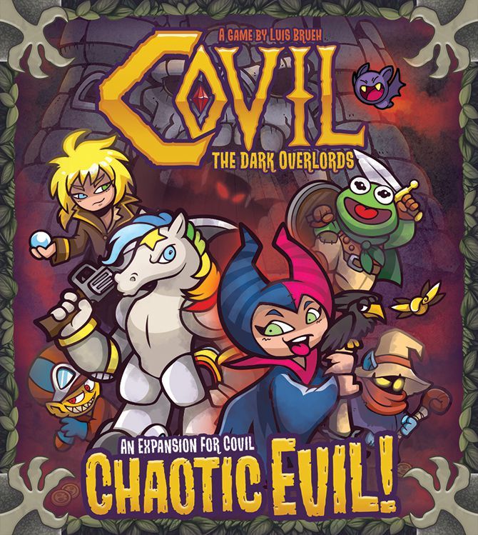 Covil: The Dark Overlords – Chaotic Evil! board game cover
