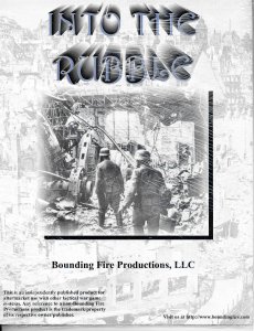 Into The Rubble board game cover