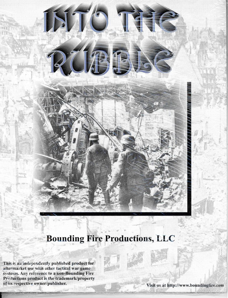 Into The Rubble board game cover