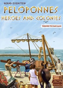 Peloponnes: Heroes and Colonies board game cover