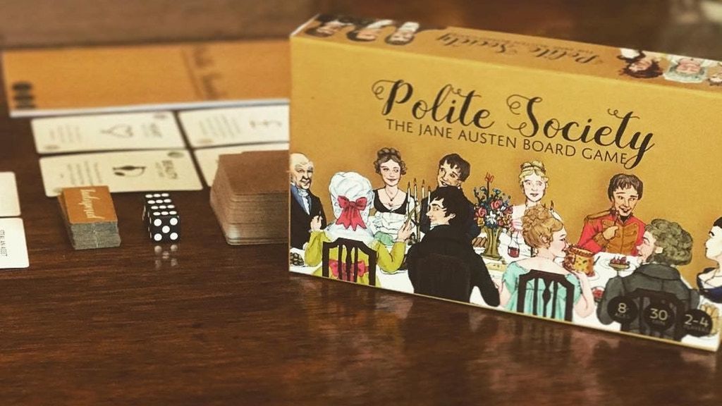 Polite Society: The Jane Austen Board Game board game cover