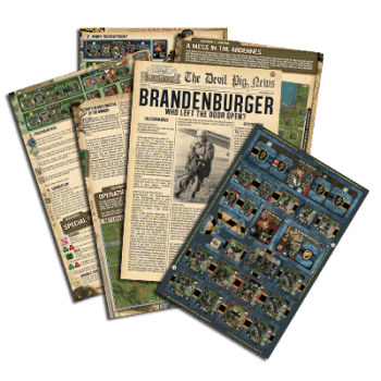 Heroes of Normandie: Gazette #4 board game cover