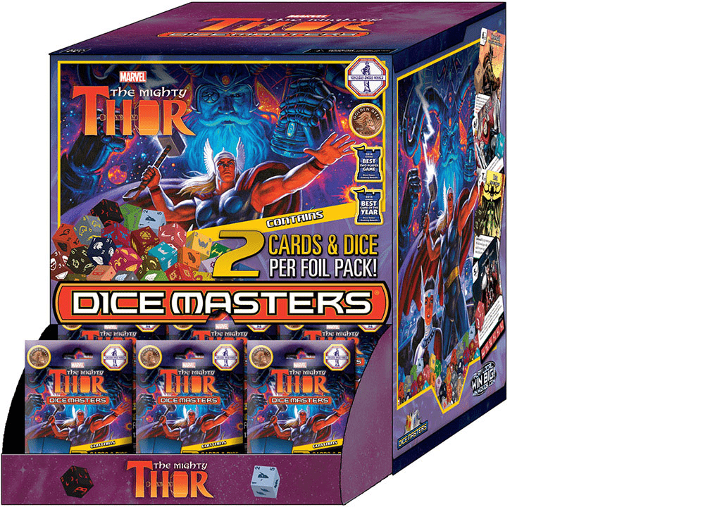 Marvel Dice Masters: The Mighty Thor board game cover