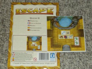 Escape: The Curse of the Temple – Queenie 14: Wishing Well board game cover