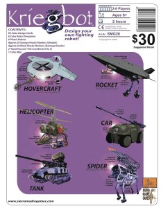Kriegbot board game cover