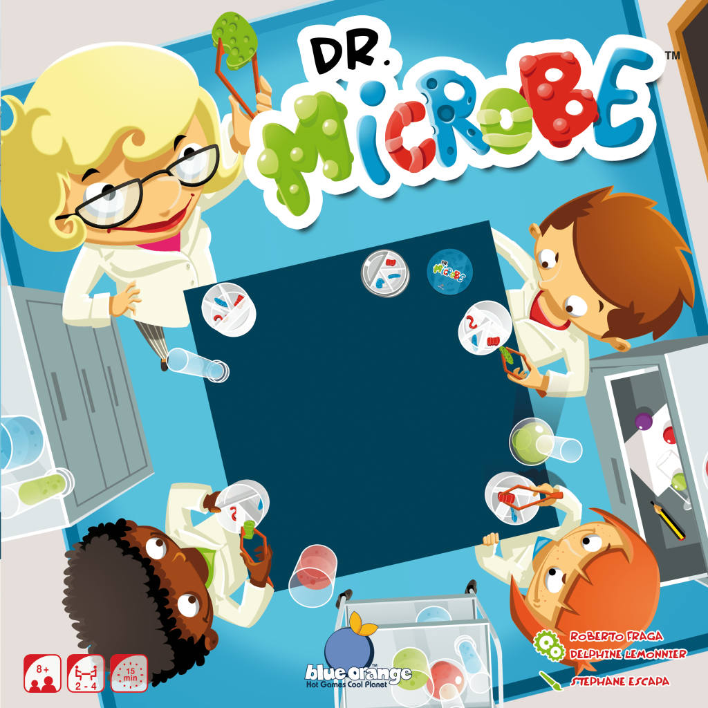 Dr. Microbe board game cover