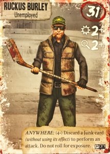 Dead of Winter: Ruckus Burley board game cover