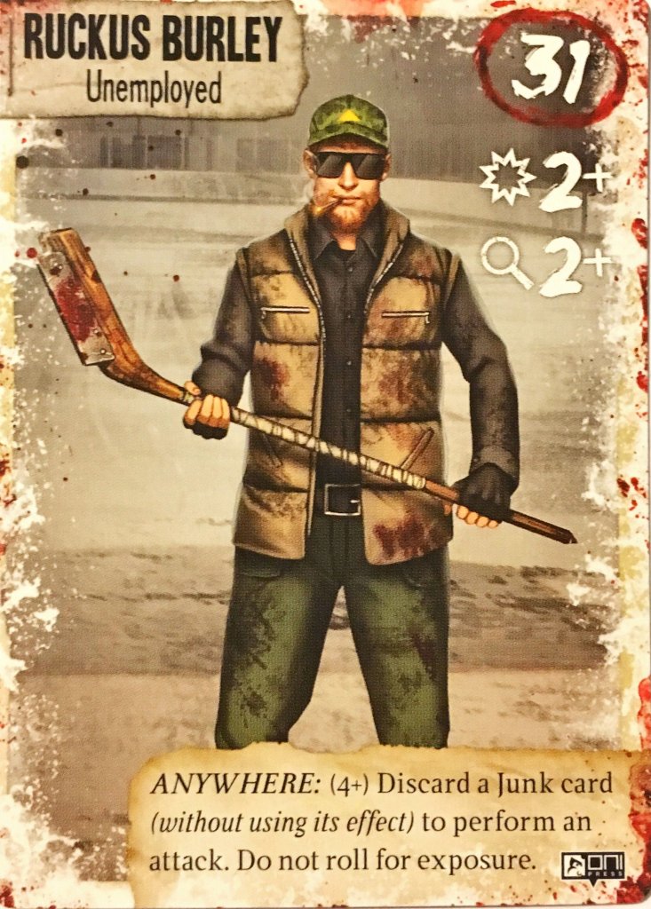 Dead of Winter: Ruckus Burley board game cover