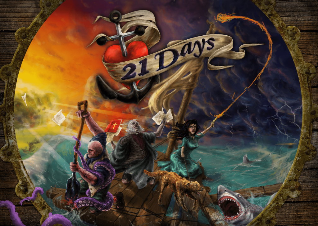 21 Days board game cover