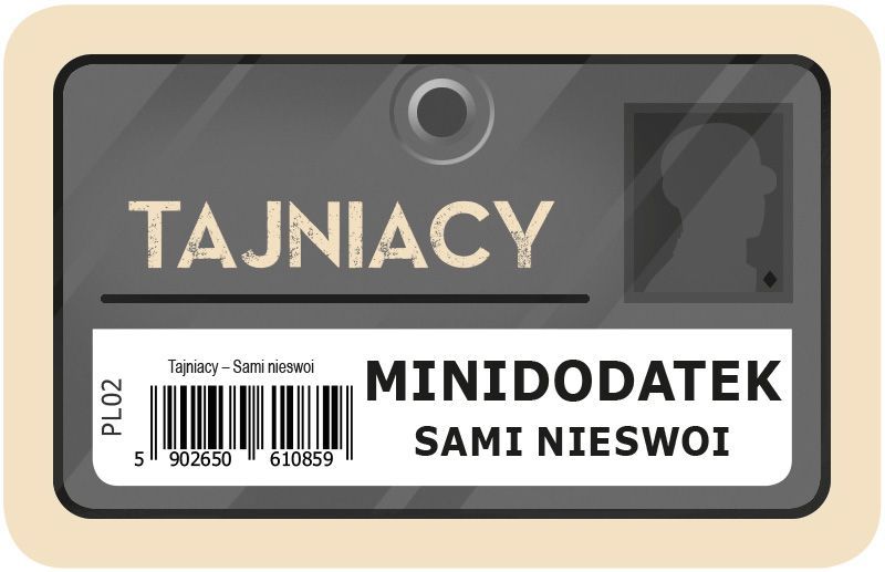 Tajniacy: Sami Nieswoi board game cover