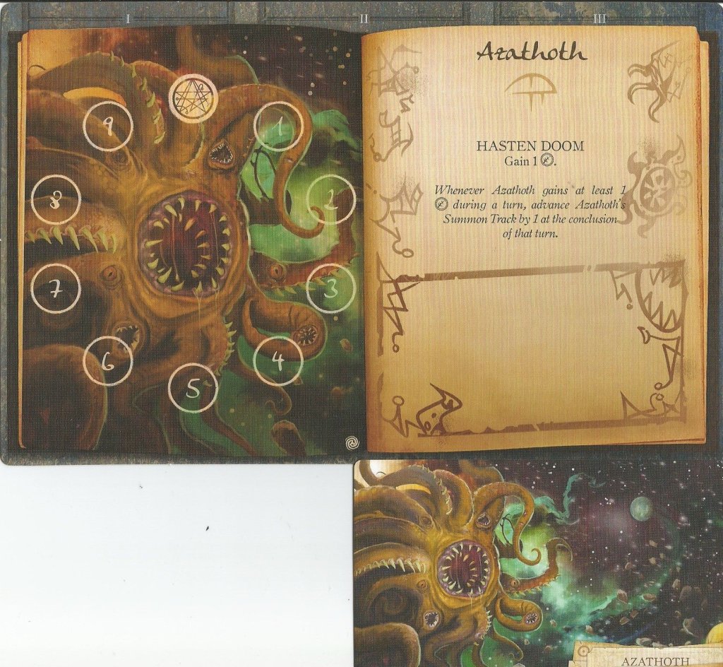 Fate of the Elder Gods: Azathoth board game cover