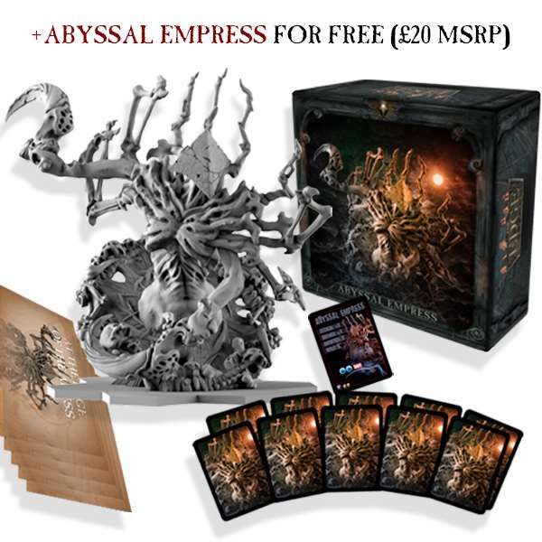 The Edge: Dawnfall – Abyssal Empress board game cover