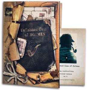 Unfinished Case of Holmes board game cover