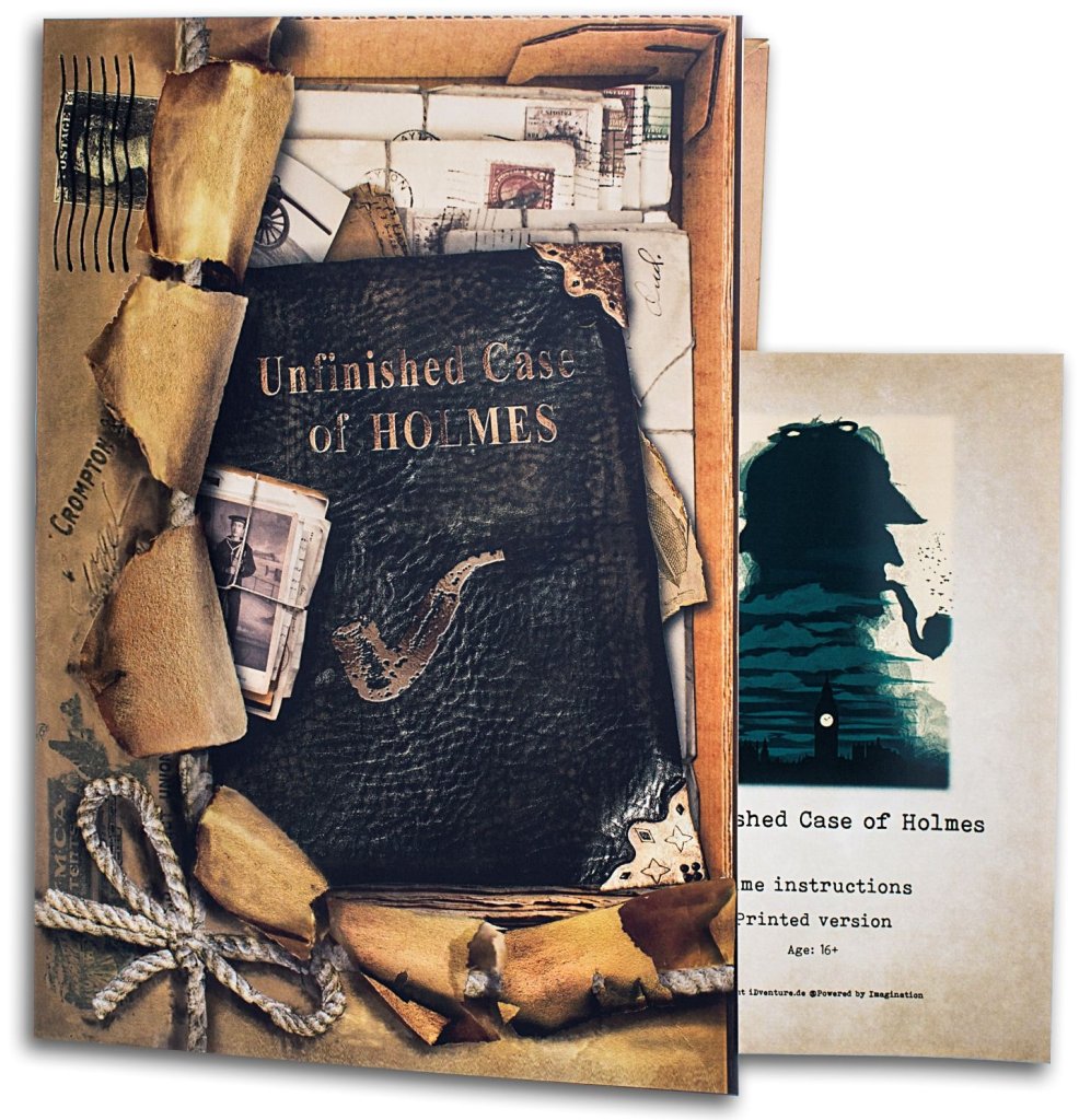 Unfinished Case of Holmes board game cover