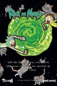 Rick and Morty: 100 Días board game cover