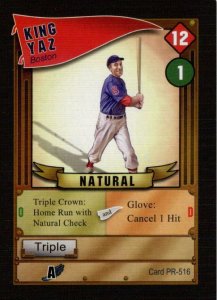 Baseball Highlights: 2045 – King Yaz Promo Card board game cover
