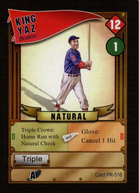Baseball Highlights: 2045 – King Yaz Promo Card board game cover