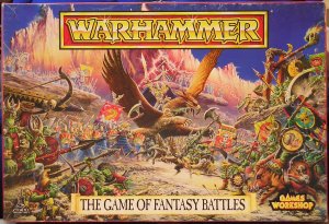 Warhammer: The Game of Fantasy Battles (Fourth Edition) board game cover