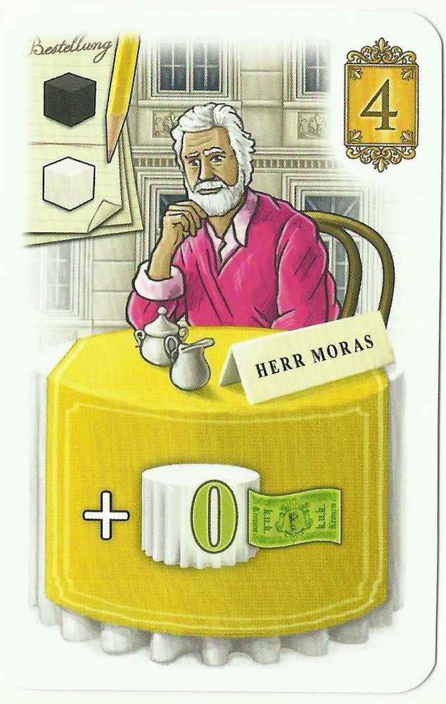 Grand Austria Hotel: Herr Moras board game cover