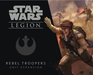 Star Wars: Legion – Rebel Troopers Unit Expansion board game cover