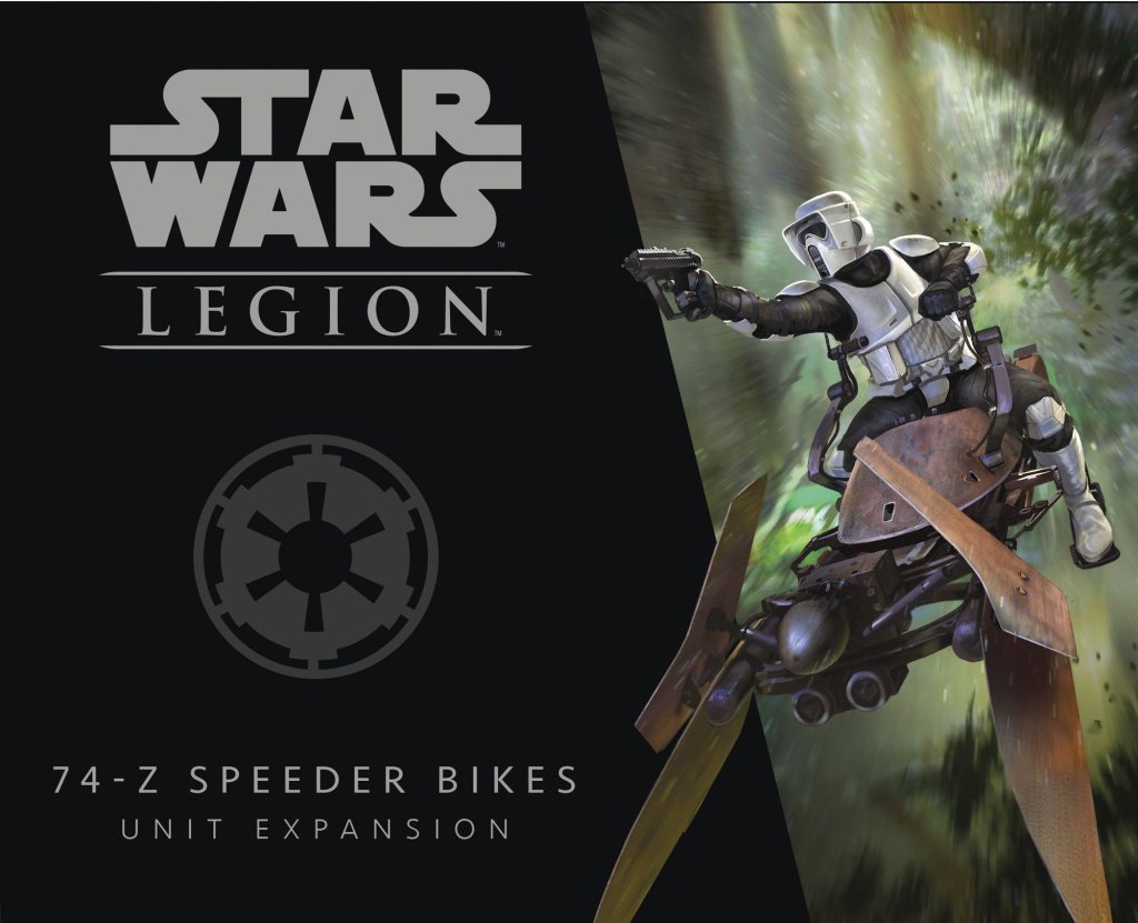 Star Wars: Legion – 74-Z Speeder Bikes Unit Expansion board game cover