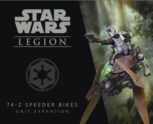 Star Wars: Legion – 74-Z Speeder Bikes Unit Expansion board game cover