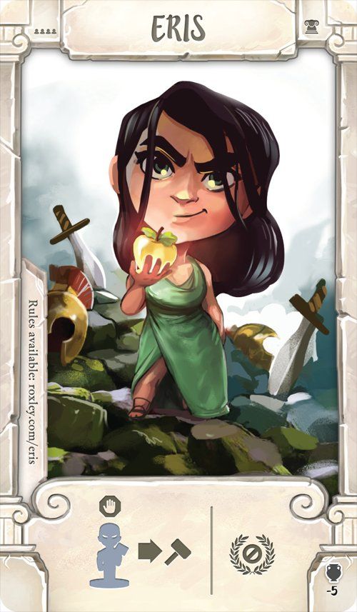Santorini: Eris Promo Card board game cover