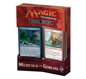 Magic: The Gathering – Duel Decks: Merfolk Vs. Goblins board game cover
