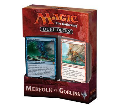 Magic: The Gathering – Duel Decks: Merfolk Vs. Goblins board game cover