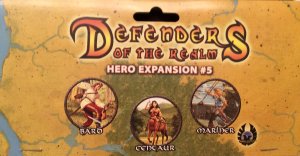 Defenders of the Realm: Hero Expansion #5 board game cover