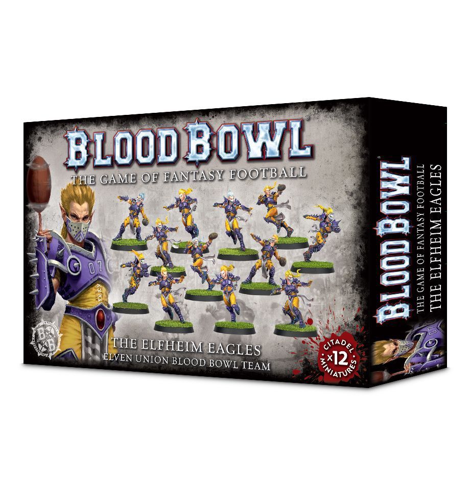 Blood Bowl (2016 edition): The Elfheim Eagles – Elven Union Blood Bowl Team board game cover