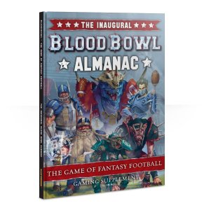 Blood Bowl (2016 Edition): The Inaugural Blood Bowl Almanac board game cover