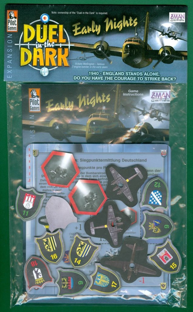 Duel in the Dark: Early Nights board game cover