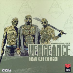 Vengeance: Rosari Clan Expansion board game cover