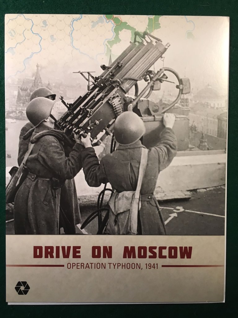 Drive on Moscow: Operation Typhoon, 1941 board game cover