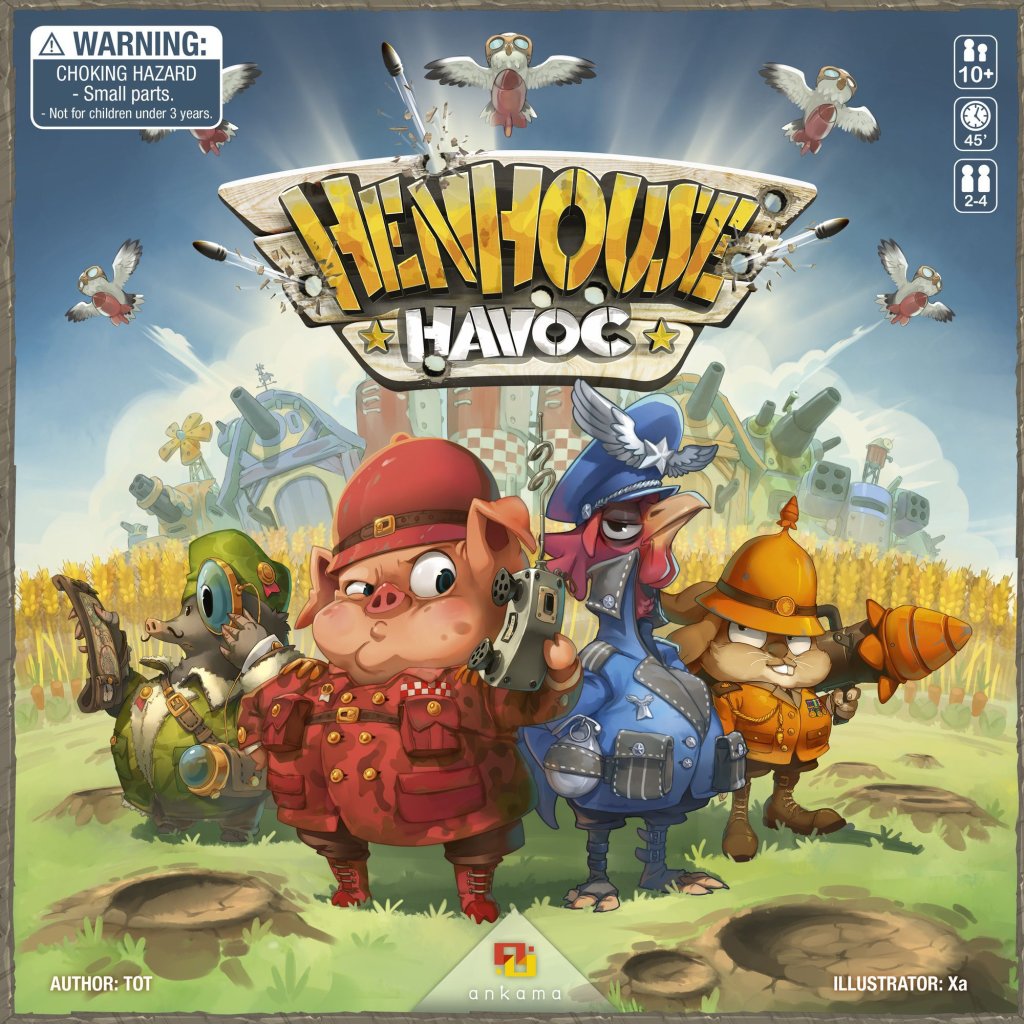 Henhouse Havoc board game cover