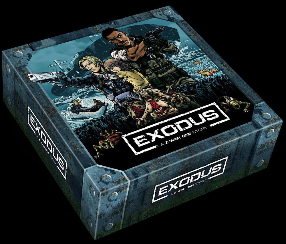 Exodus: A Z War One Game board game cover