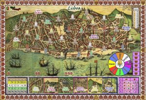 Hamburgum: Lisboa board game cover