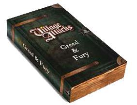 Village Attacks: Greed & Fury board game cover