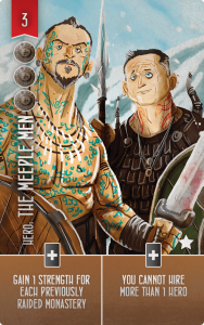 Raiders of the North Sea: The Meeple Men Promo Card board game cover