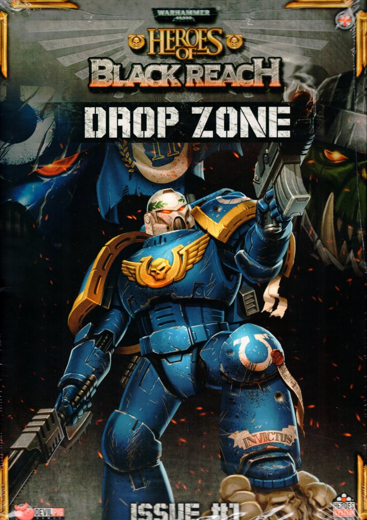 Warhammer 40,000: Heroes of Black Reach – Drop Zone Demo Kit board game cover