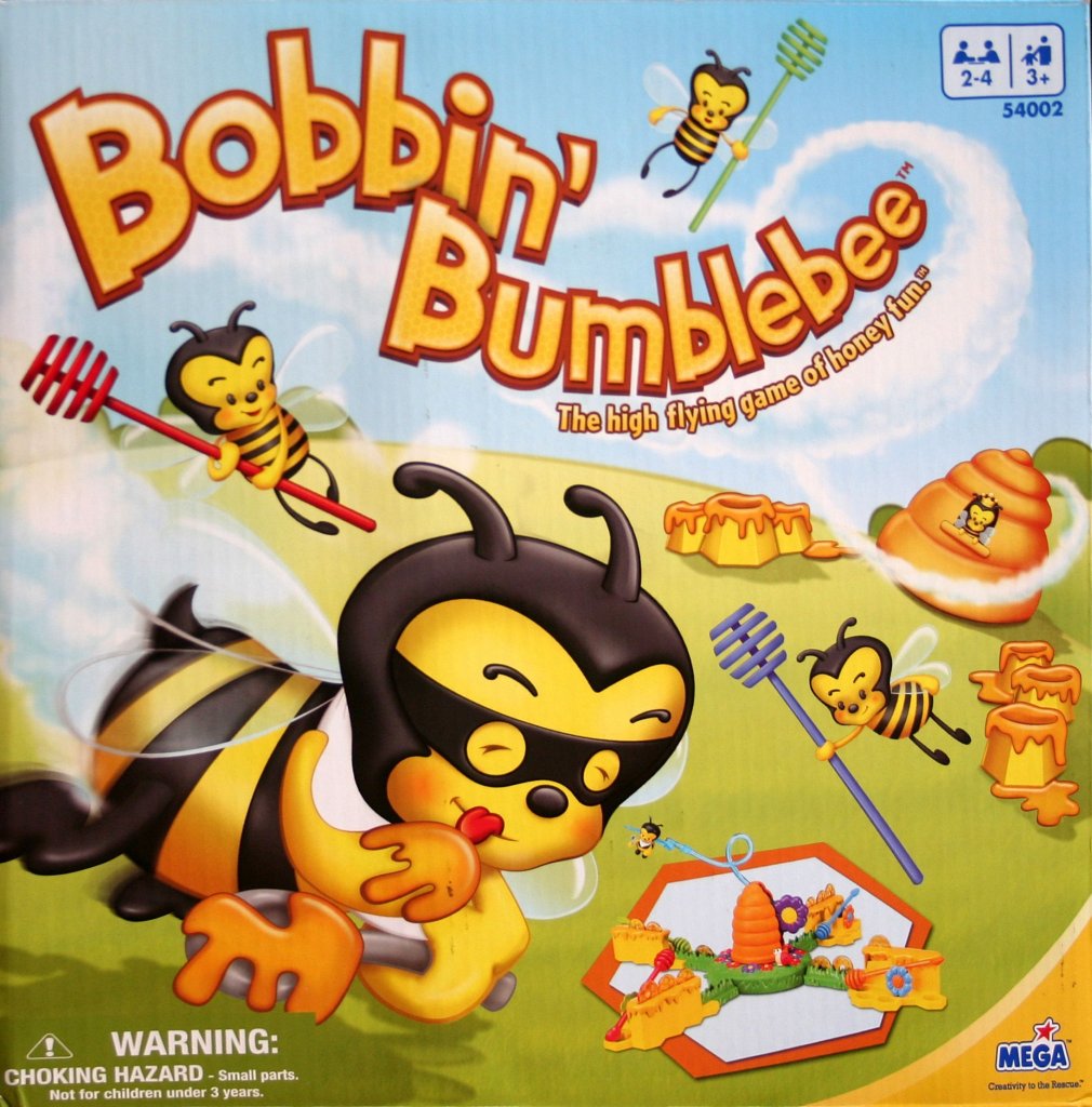 Bobbin’ Bumblebee board game cover