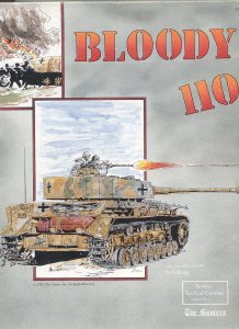 Bloody 110 board game cover