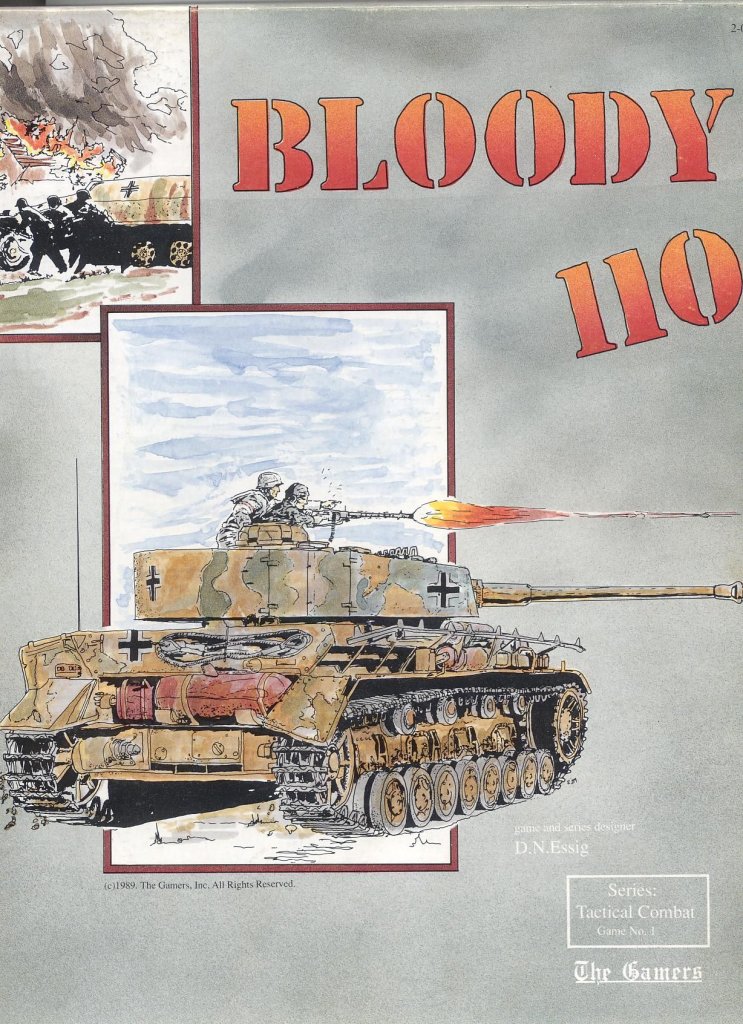 Bloody 110 board game cover
