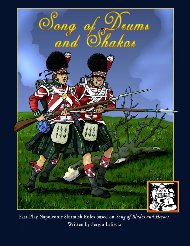 Song of Drums and Shakos board game cover