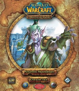 World of Warcraft: The Adventure Game – Artumnis Moondream Character Pack board game cover