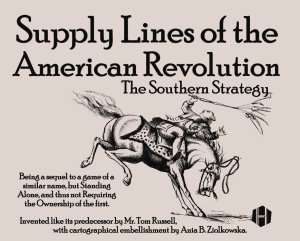 Supply Lines of the American Revolution: The Southern Strategy board game cover