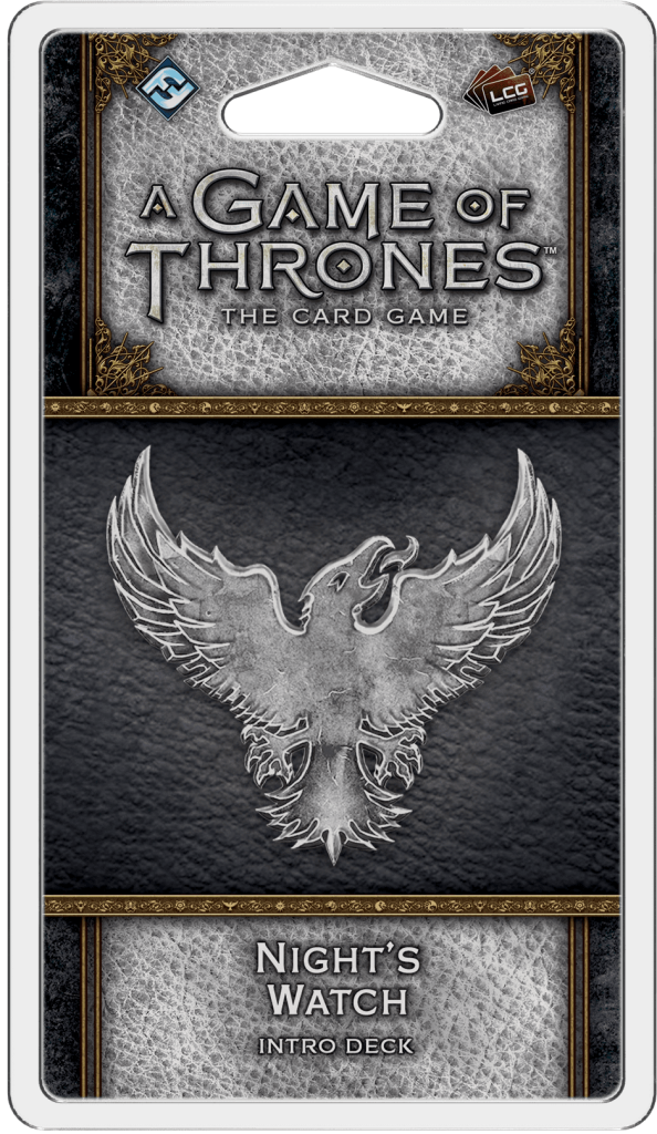 A Game of Thrones: The Card Game (Second Edition) – Night’s Watch Intro Deck board game cover